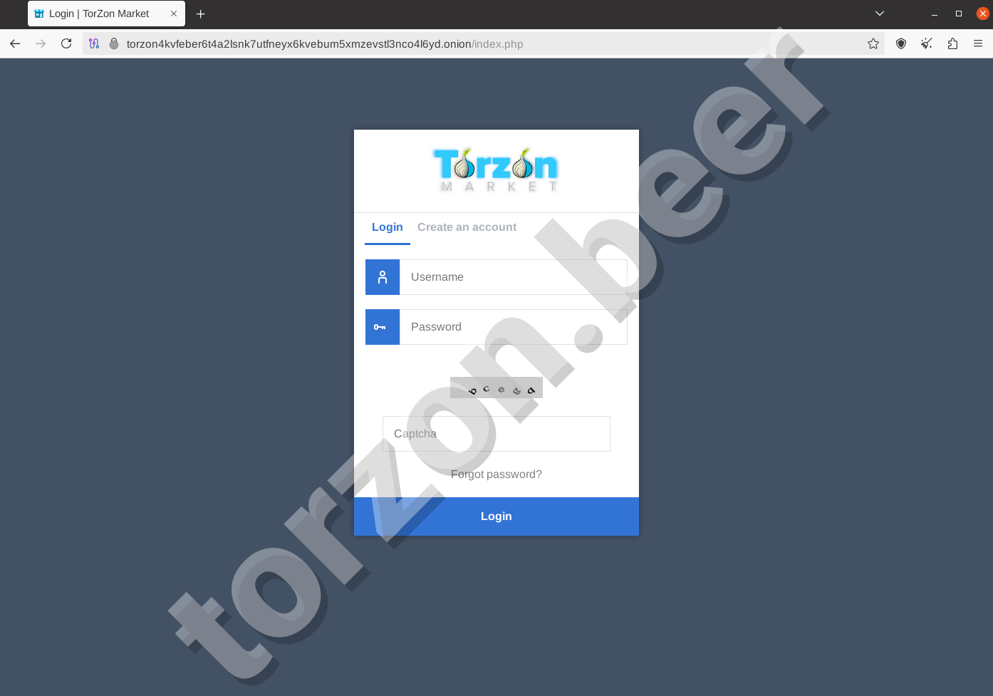Torzon Market Secure Login
